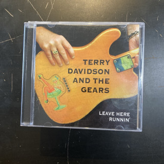 Terry Davidson & The Gears - Leave Here Runnin' CD (VG+/M-) -blues rock-